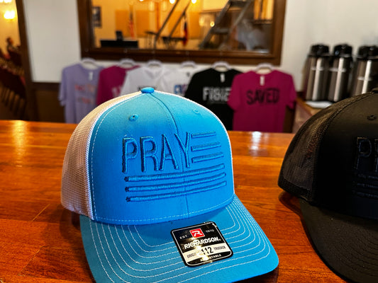 PRAY Puff embroidery caps