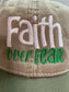 Tan/Green Cap